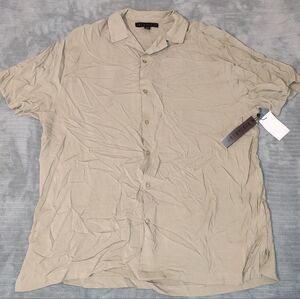 NEW Jaywalker Men's Green Shirt Button Up NWT Breezy Lightweight Summer Comfy